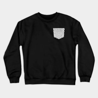 Pocket - Palette Dots Monochromatic Crewneck Sweatshirt